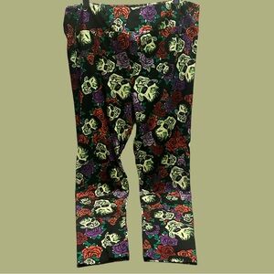 LuLaRoe TC2 Vintage Frankenstein Graphic Print Leggings